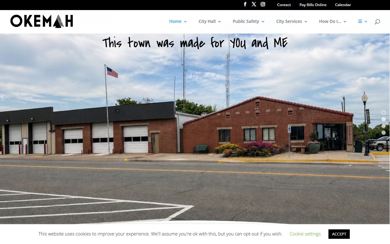 City of Okemah official site, county seat for Okfuskee County court records